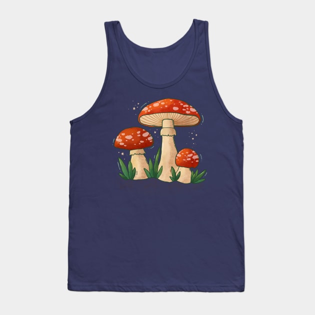 Mushrooms Tank Top by Tania Tania